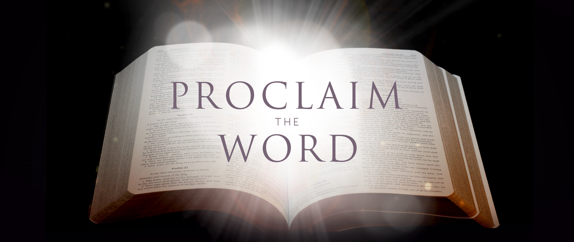 Missions Conference 2024
"Proclaim the Word"
Through Sunday, March 3
