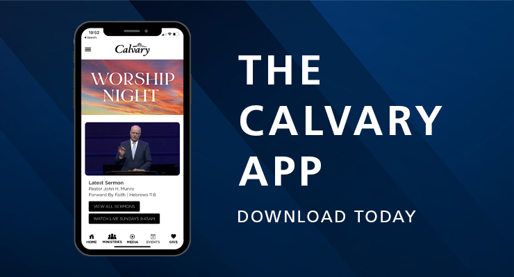 Download the Calvary App

