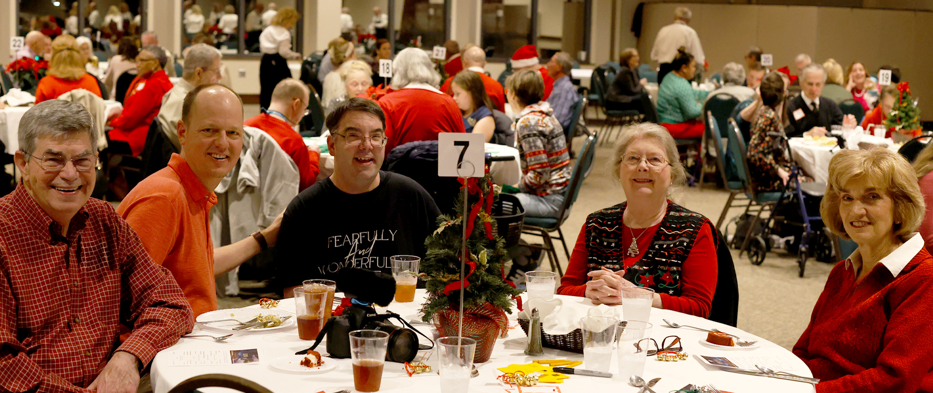 Luke 14 Banquets
December 14 & 17
Celebrating Christmas
with Special Needs friends
